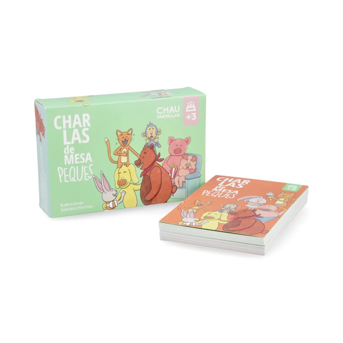 Charlas de mesa Peques - Chau Pantallas