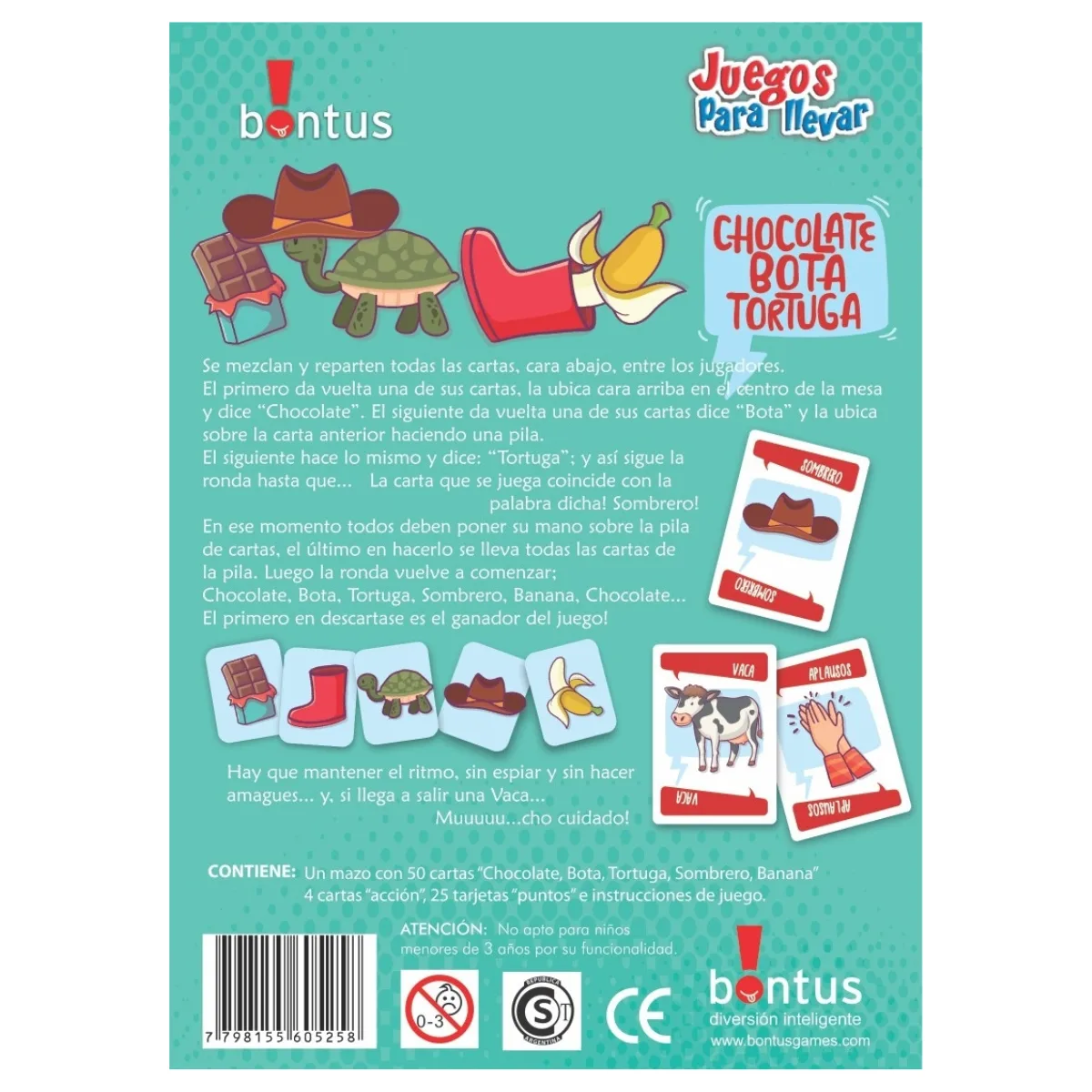 Chocolate Bota Tortuga - Bontus