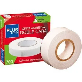 Cinta adhesiva Doble Faz - Plus Office