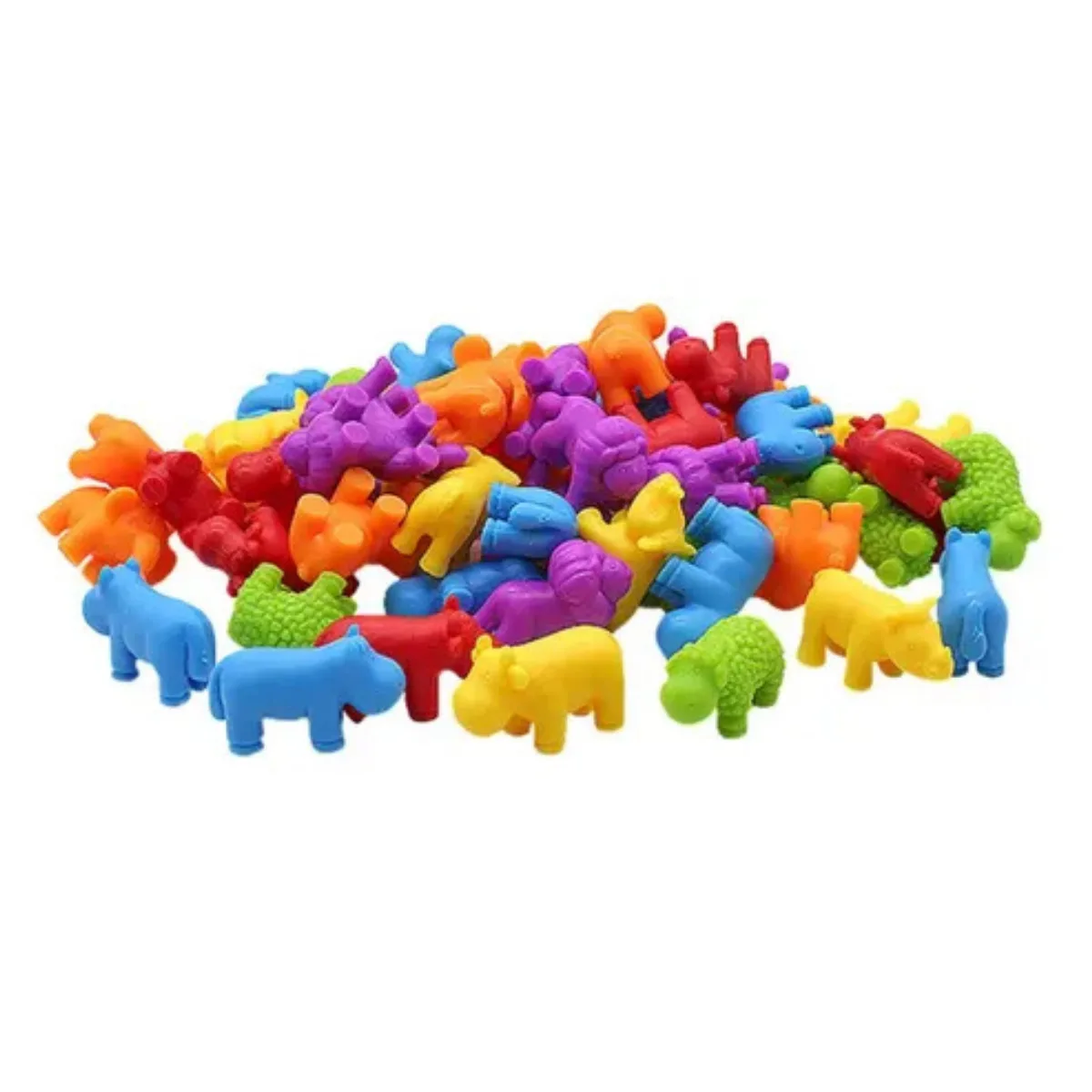 Clasificacion de animales con pinzas - Montessori