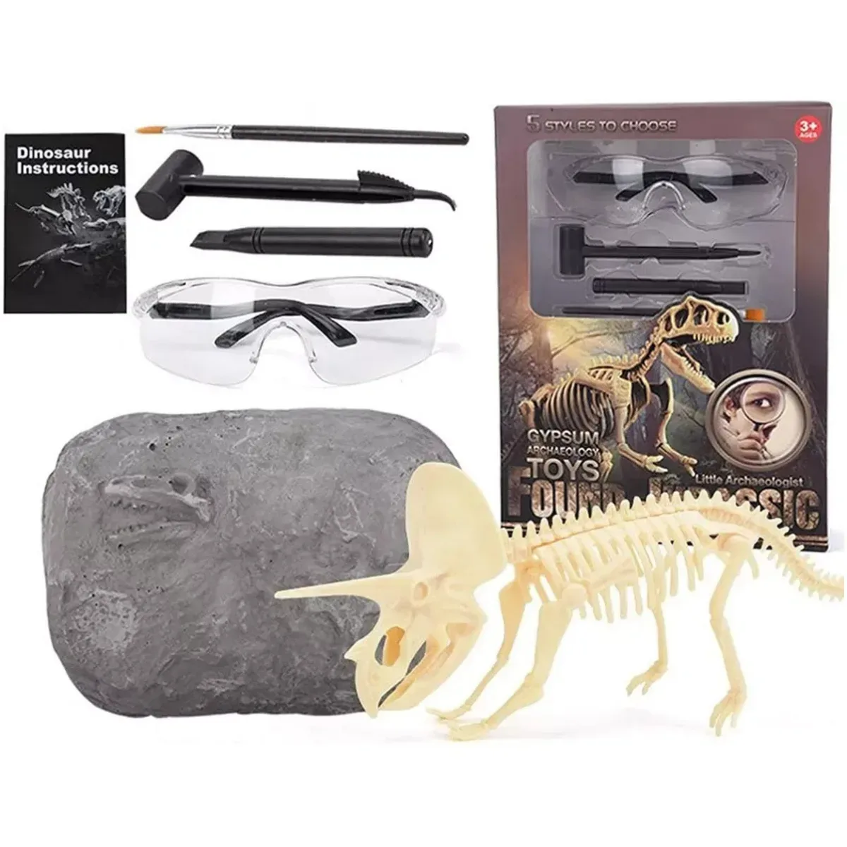 Juego de Arqueologia con Lentes