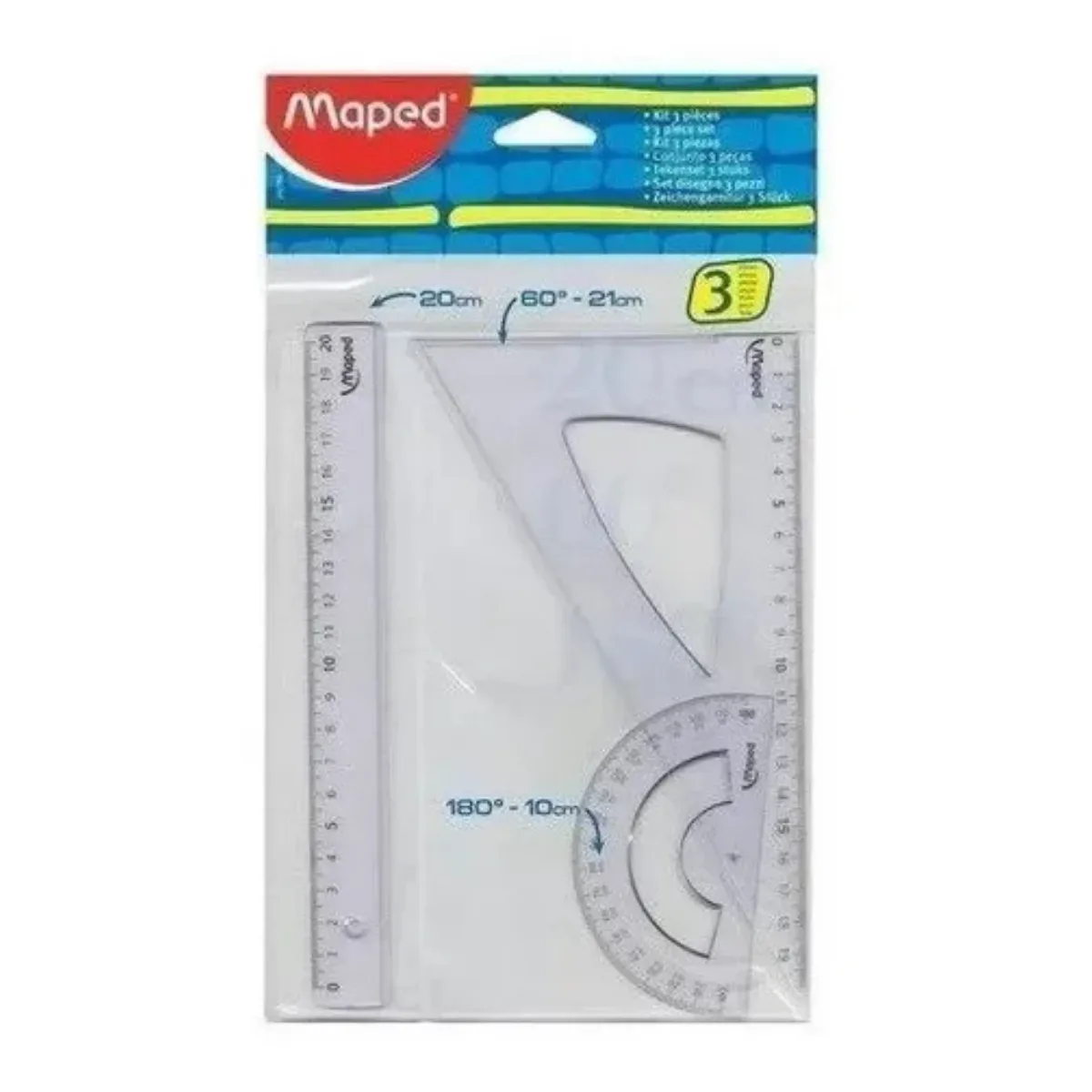 Juego de Geometría 20cm - Maped