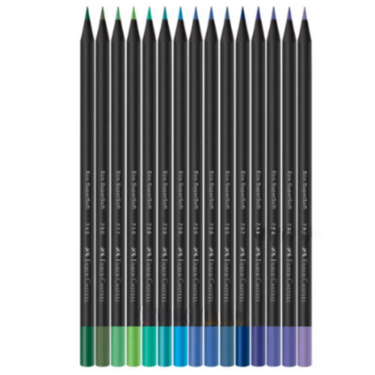 Lápices de Colores Supersoft x15 Frios - Faber Castell