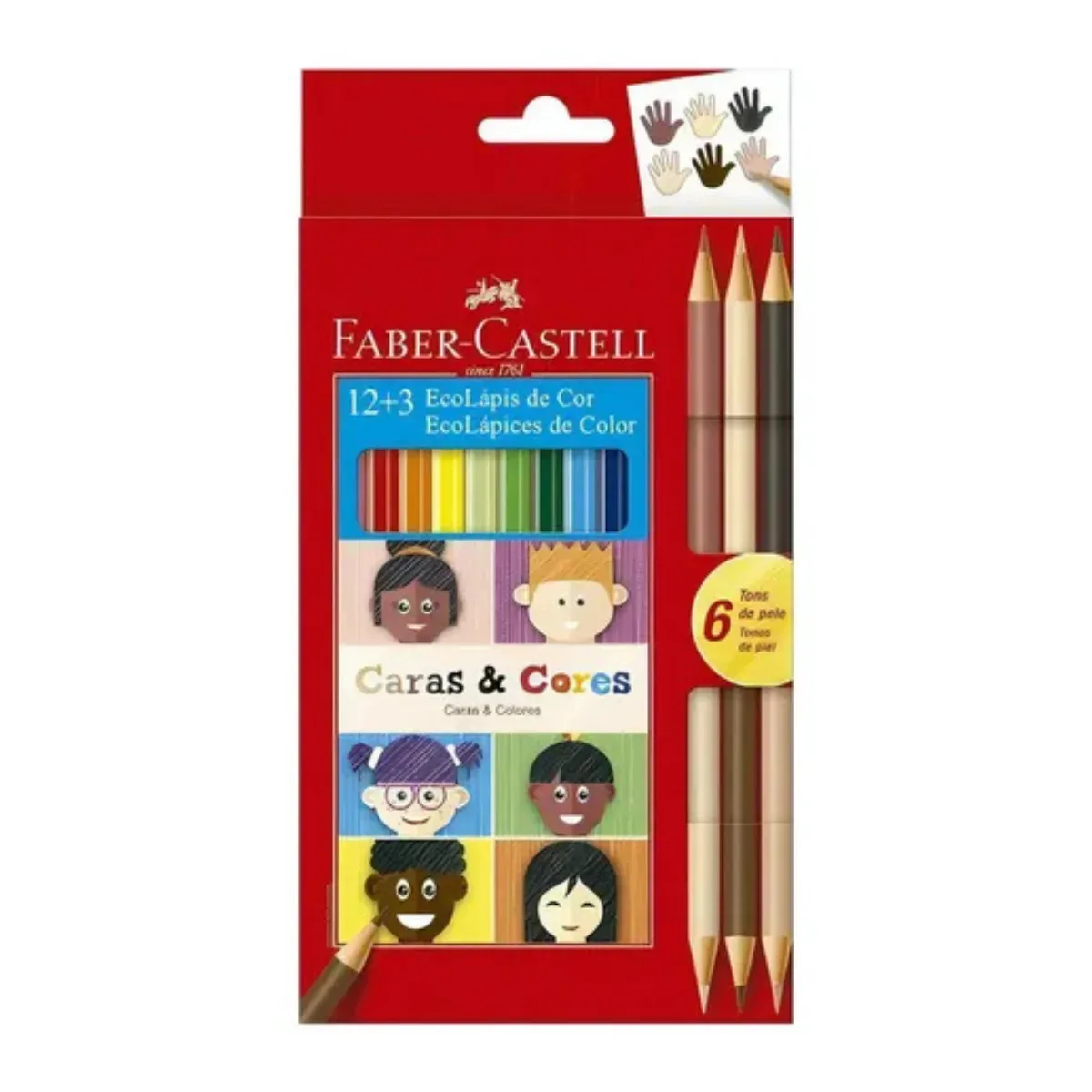 Lapices de Colores x12+3 - Faber Castell