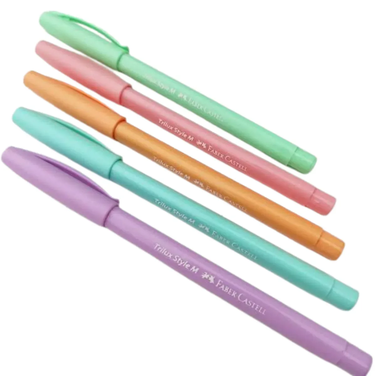 Pack 5 Lapiceras Trilux - Faber Castell
