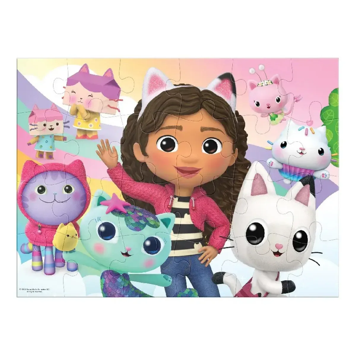 Puzzle 24 Piezas Gabby Dollhouse
