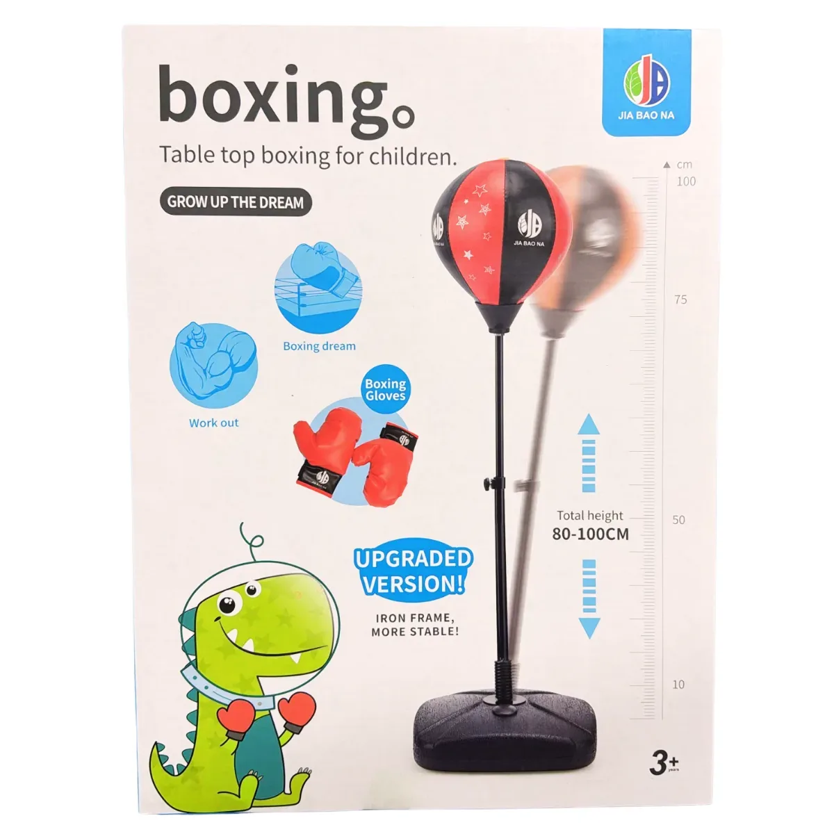 Set de Boxeo con Pie 100cm