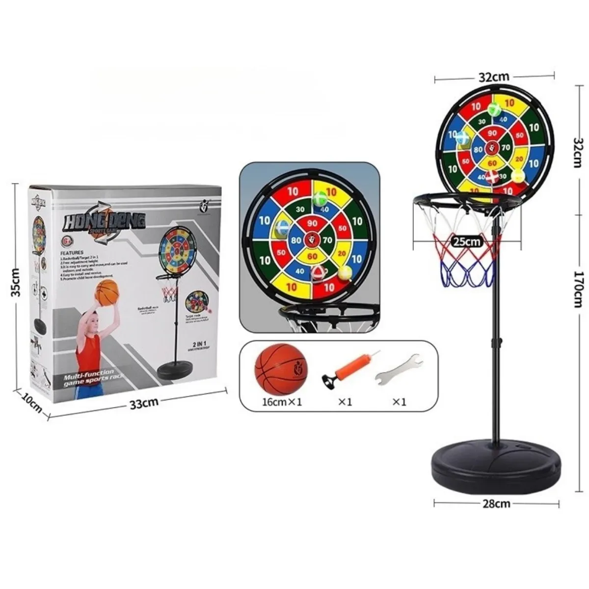 Tablero de Basket + Tiro al Blanco