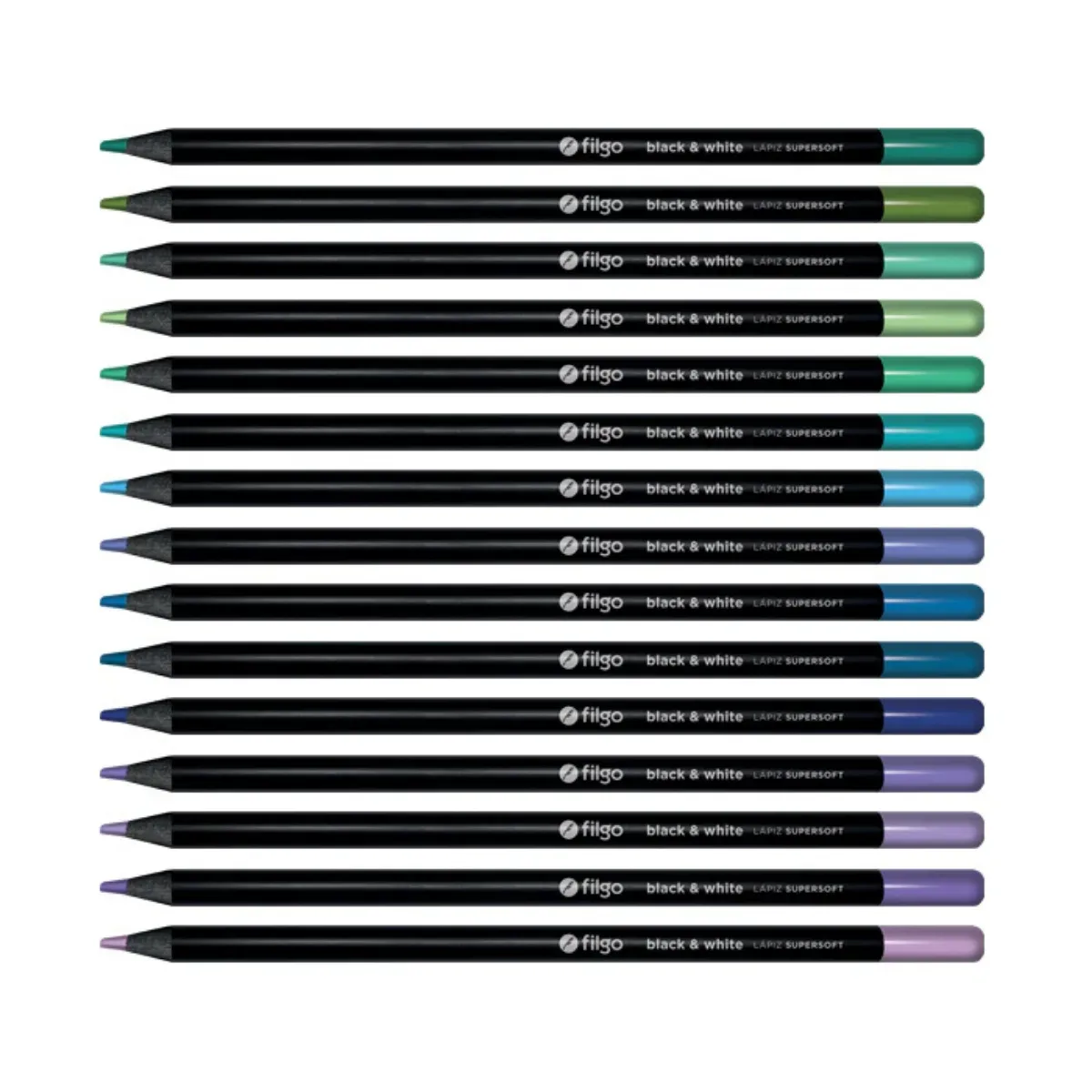 Colores SuperSoft Fríos x15 - Filgo
