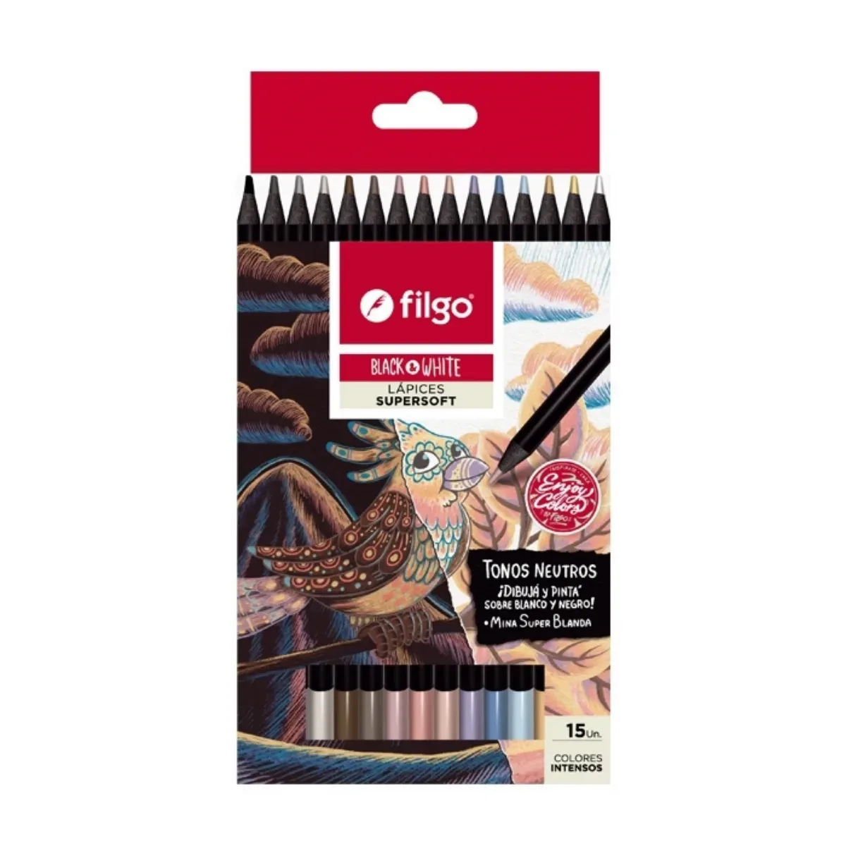 Colores SuperSoft Neutros x15 - Filgo