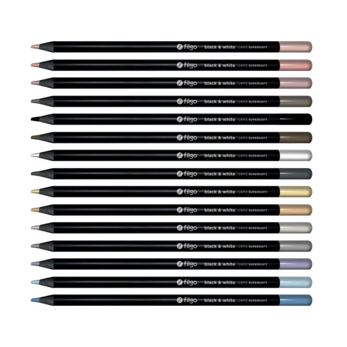 Colores SuperSoft Neutros x15 - Filgo