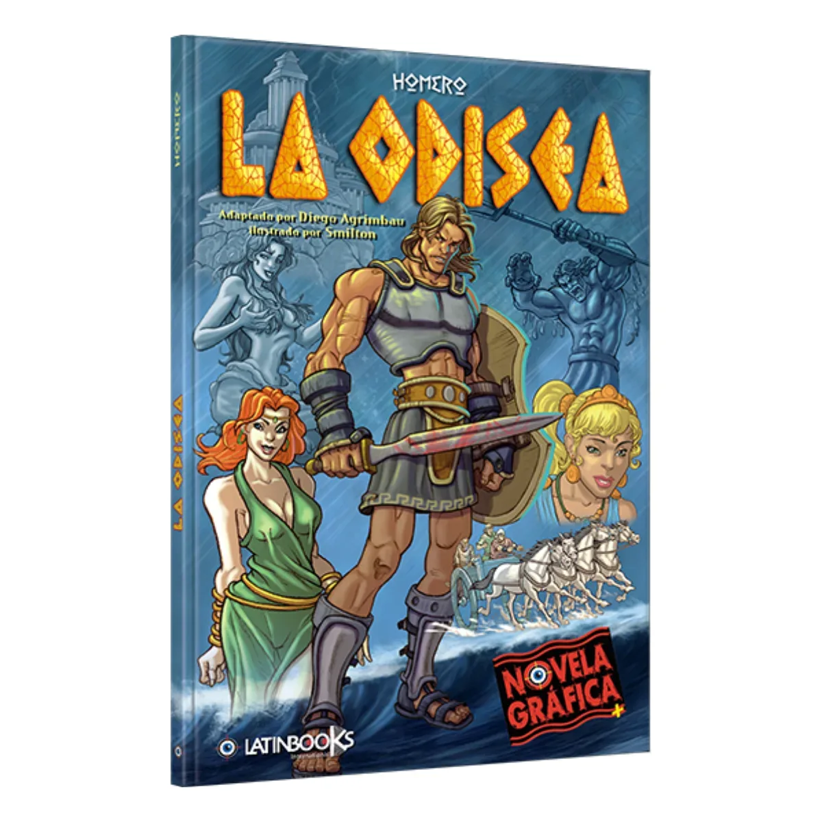 Libro La Odisea - Novela Gráfica