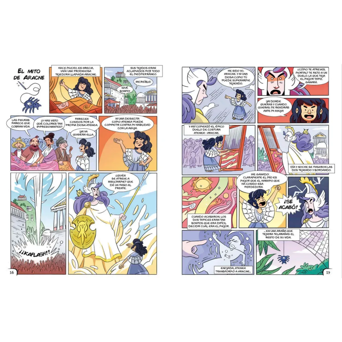 Libro Mitología en Cómic