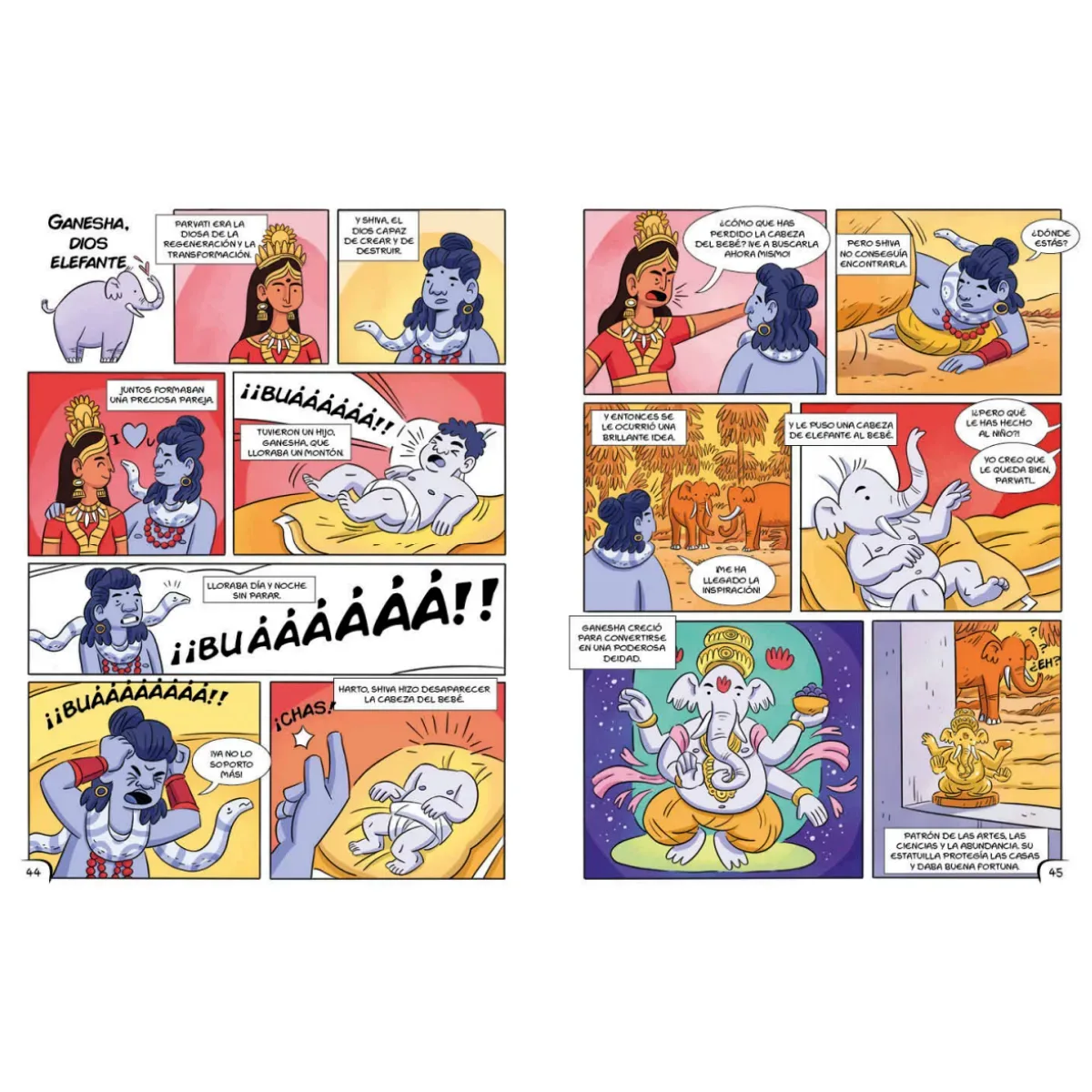 Libro Mitología en Cómic