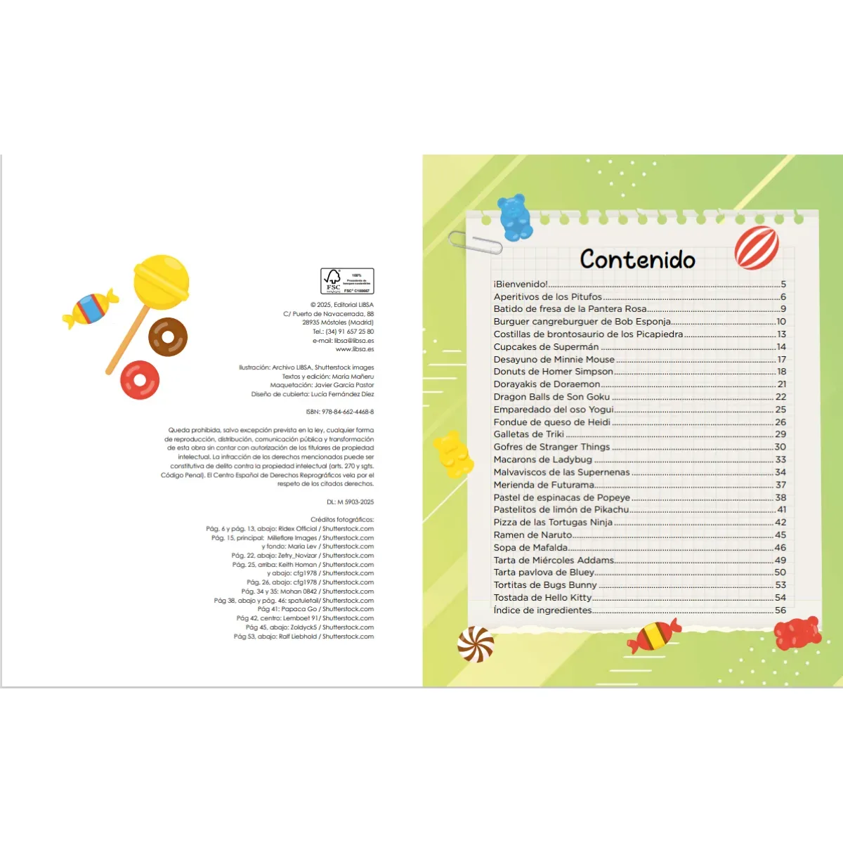 Libro 25 Recetas de tus Series Favoritas