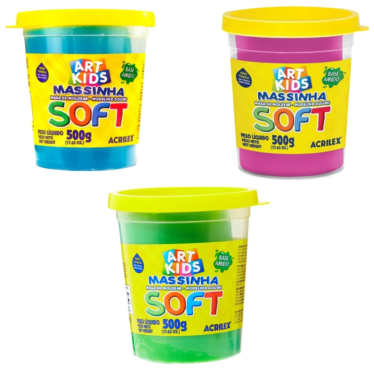 Masa modelar Acrilex 500g