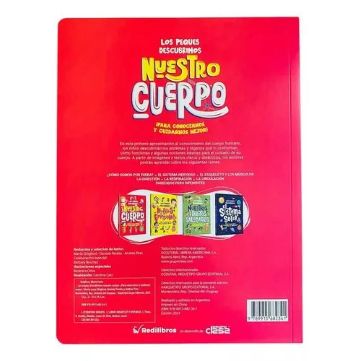 Libro los peques descubrimos Nuestro Cuerpo