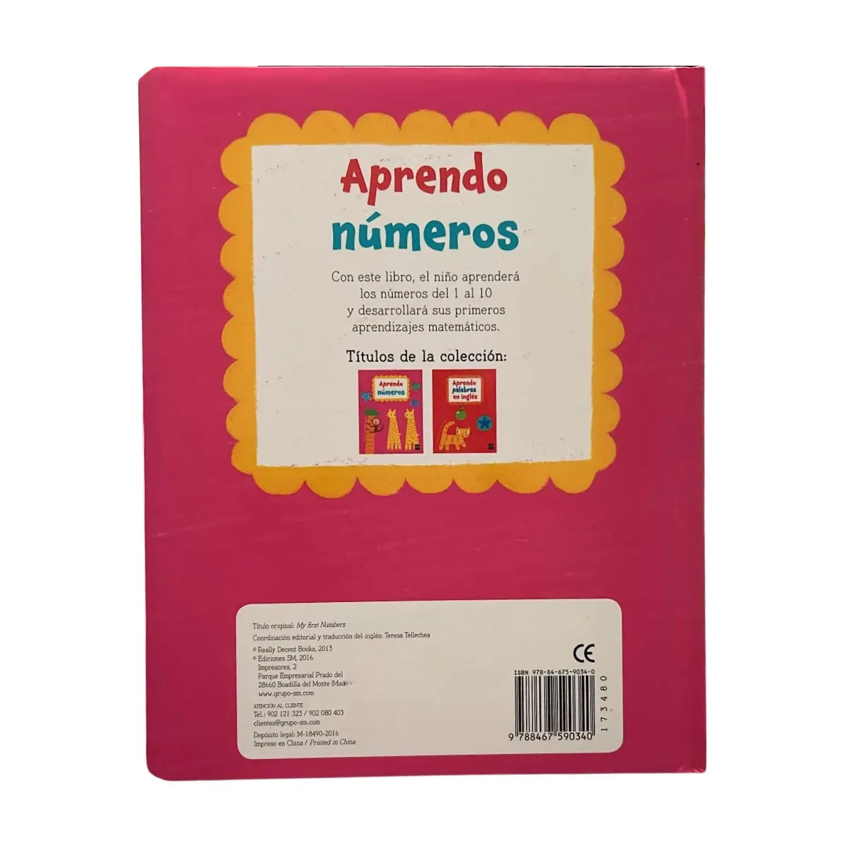 Libro Aprendo Números