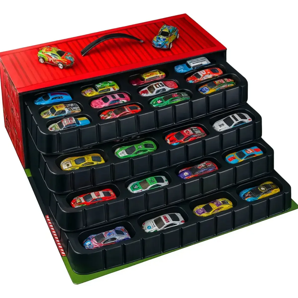 Caja 48 Autitos de Metal