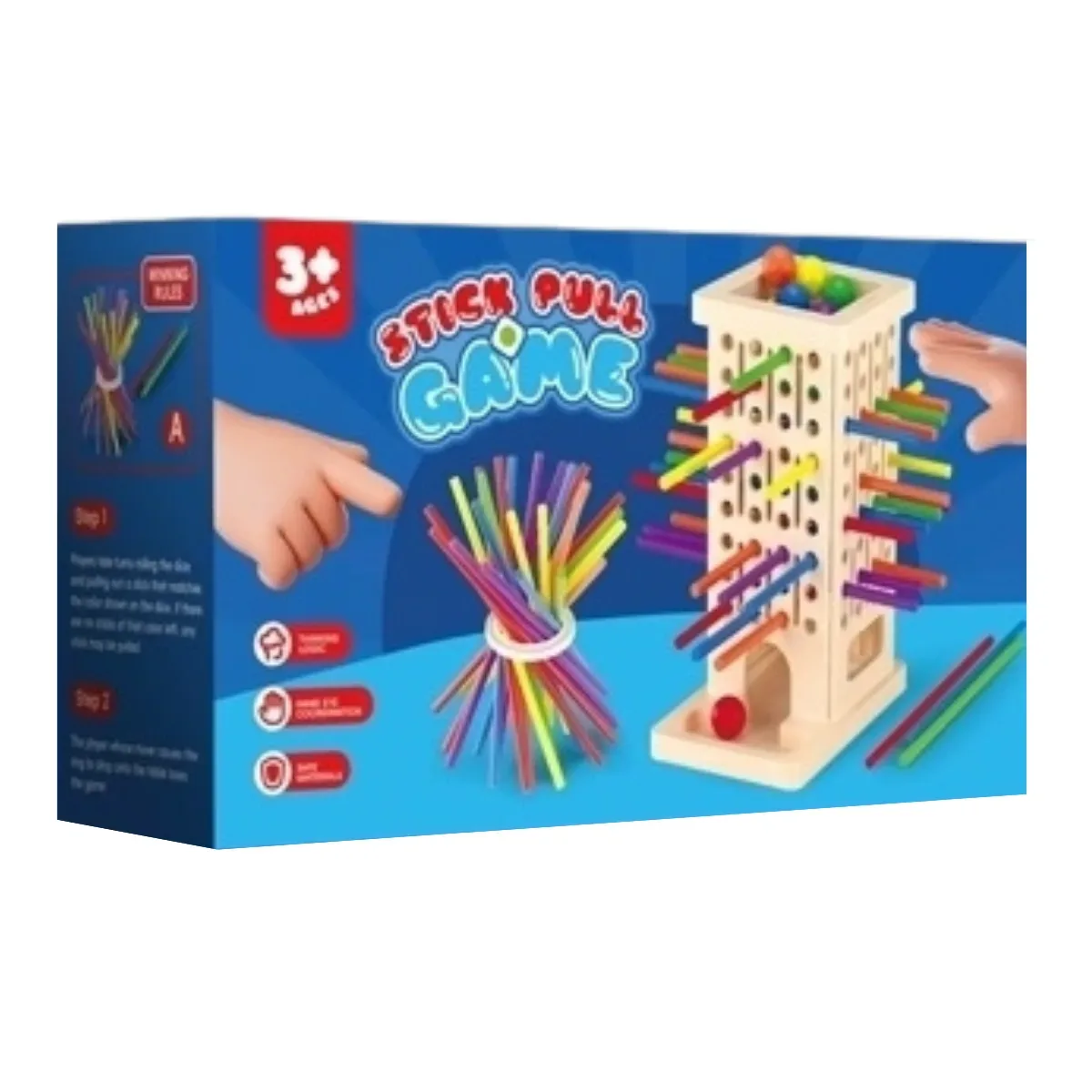 Juego Montessori Madera - Torre de Equilibrio