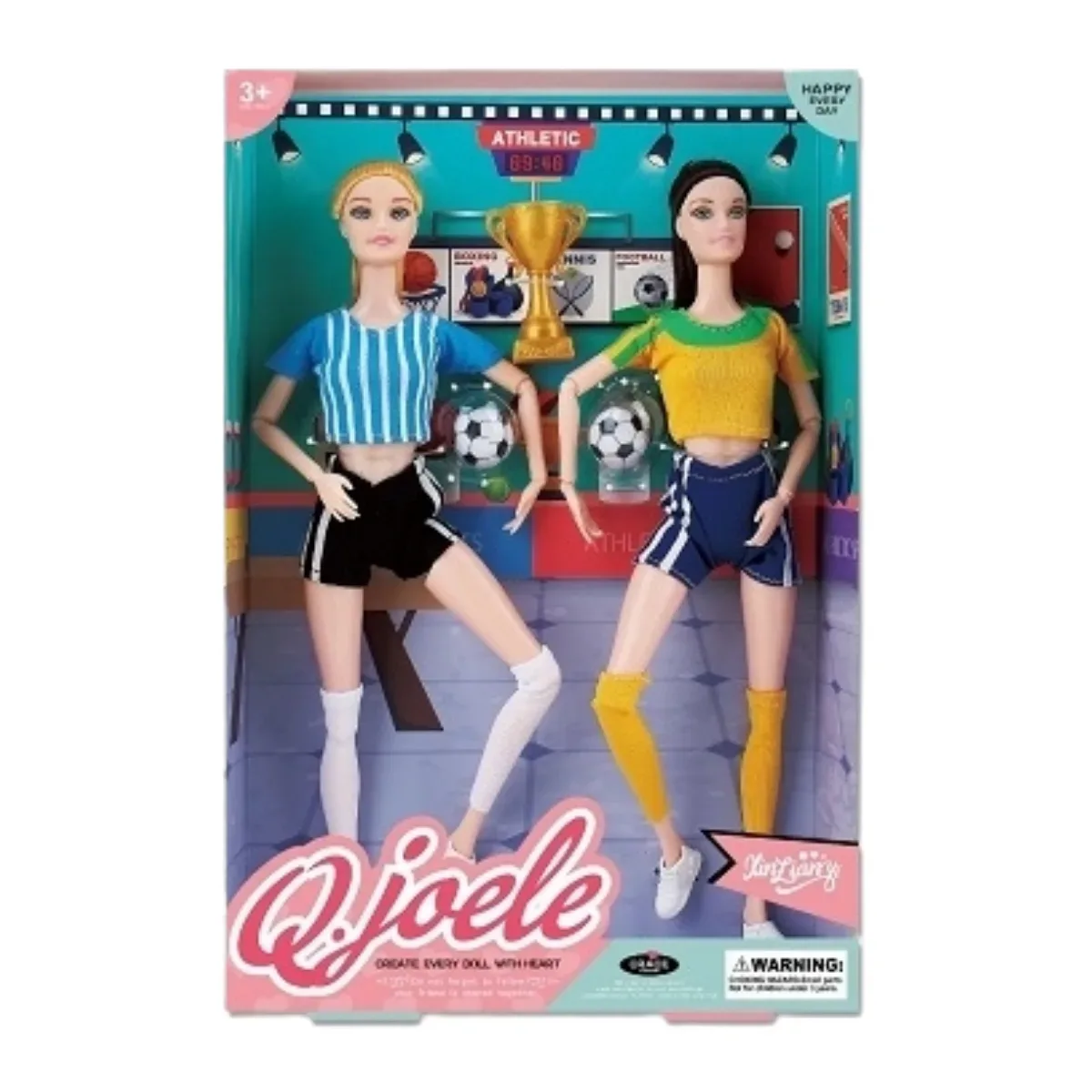 Muñeca articulada - Deportistas