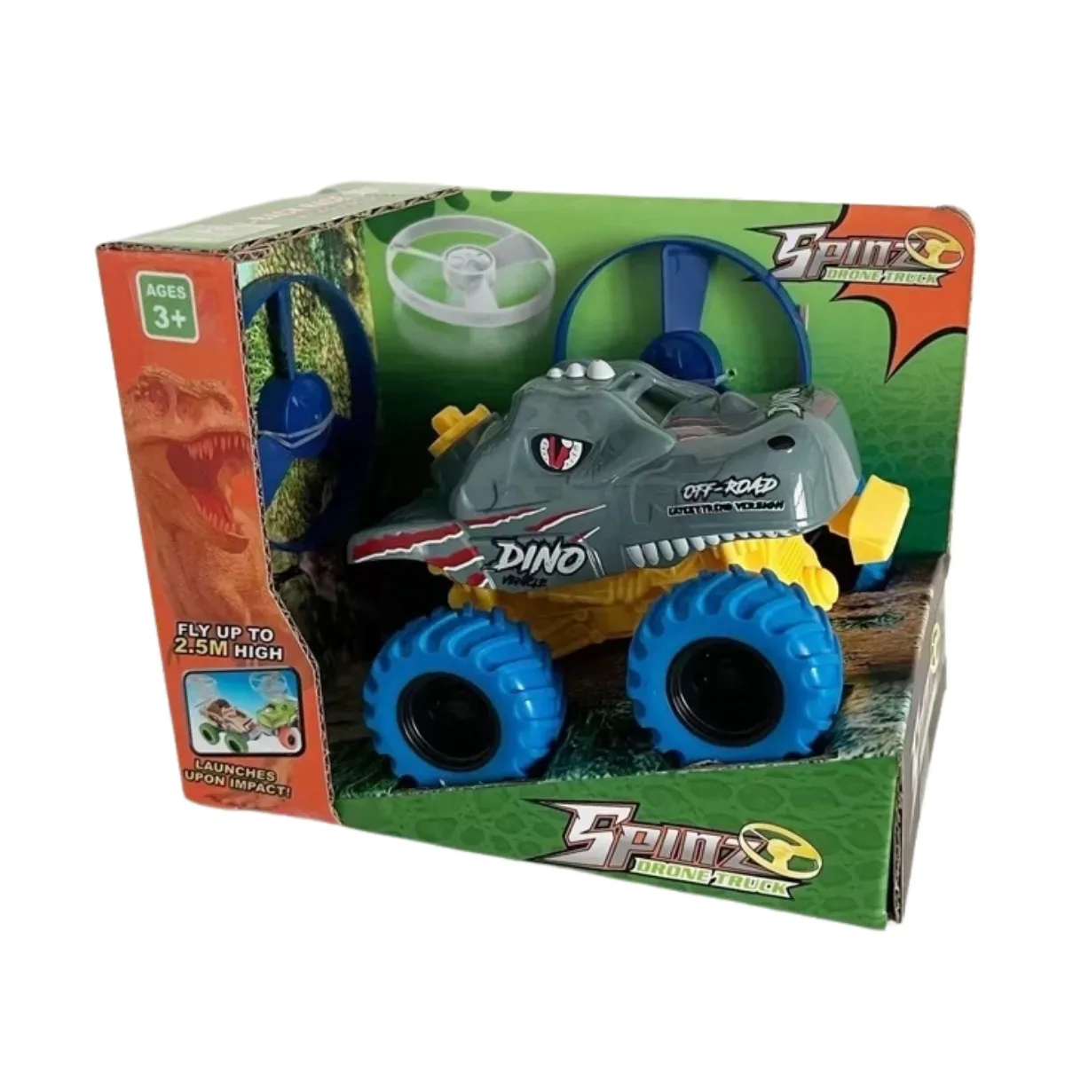Auto Dinosaurio a Fricción con Lanzador