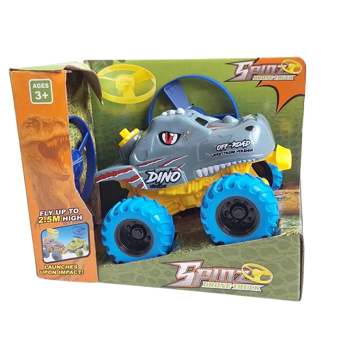 Auto Dinosaurio a Fricción con Lanzador