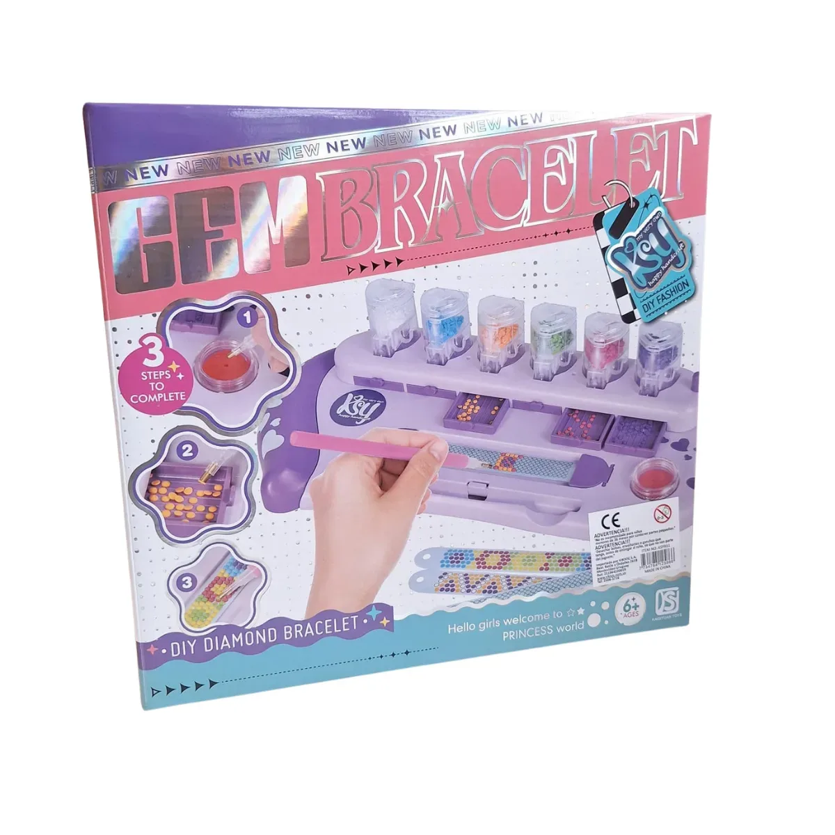 Máquina Infantil para hacer pulseras