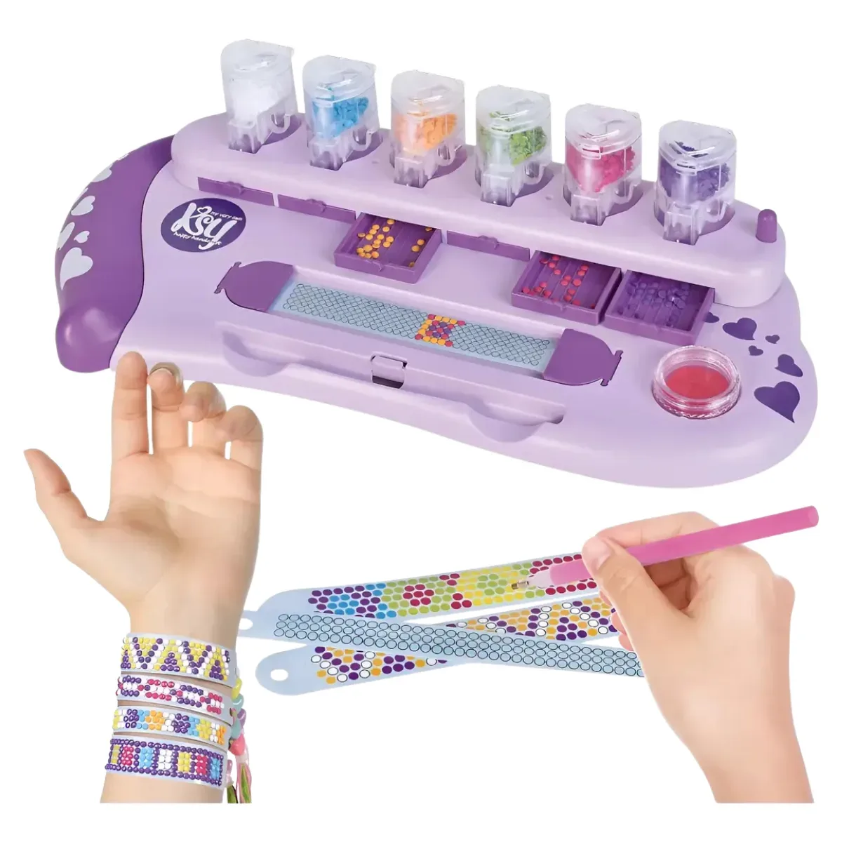 Máquina Infantil para hacer pulseras