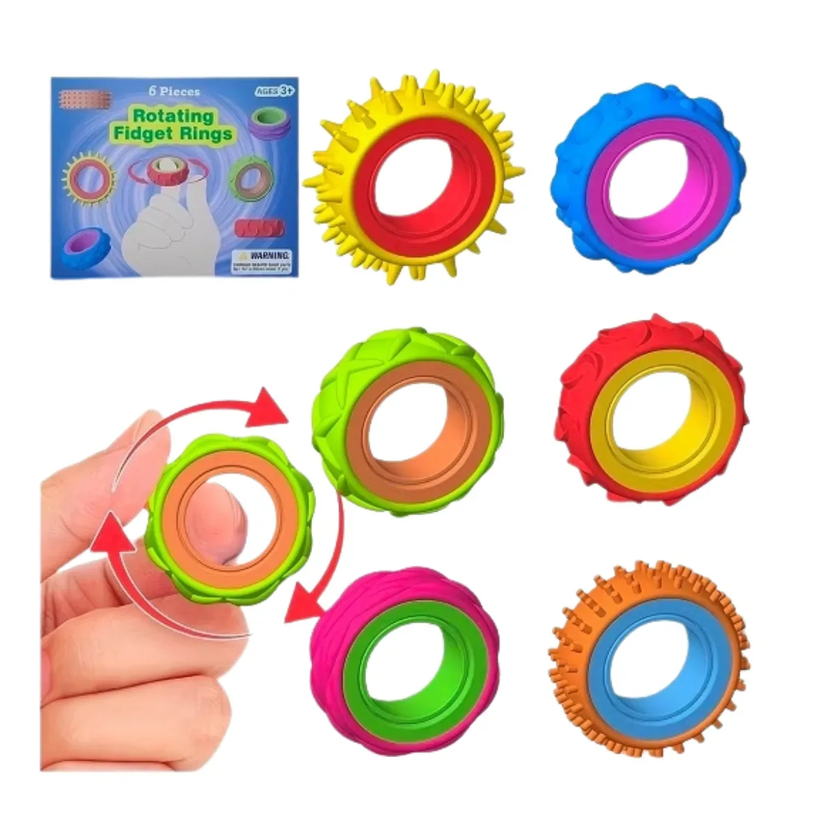 Anillos Sensoriales x6