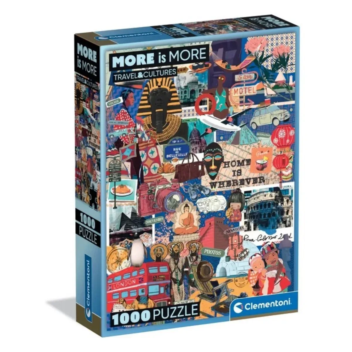 Puzzle Clementoni 1000 piezas - Viajes y Culturas