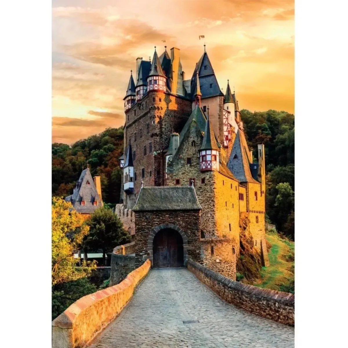 Puzzle Clementoni 1000 piezas - Castillo Eltz