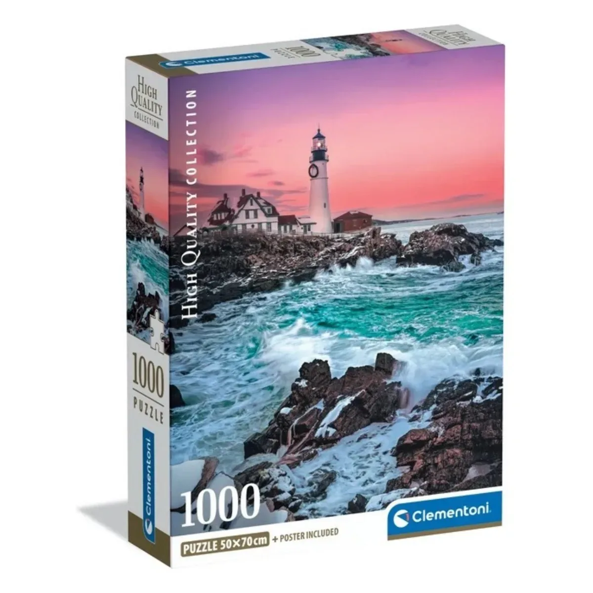 Puzzle Clementoni 1000 piezas - Nieve en Portland
