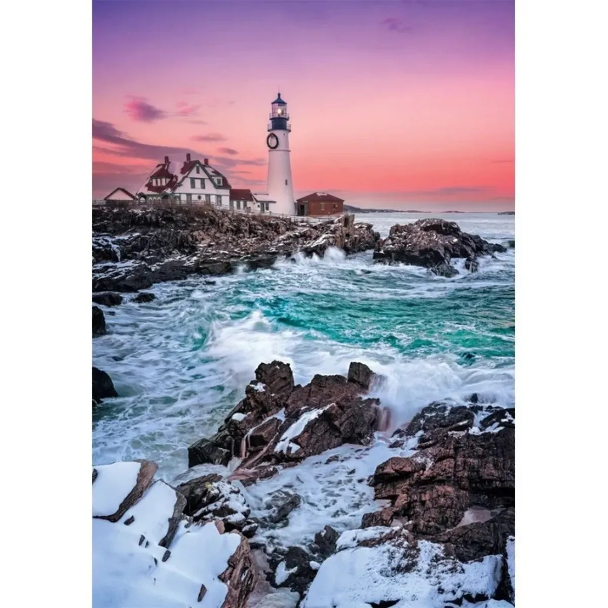 Puzzle Clementoni 1000 piezas - Nieve en Portland