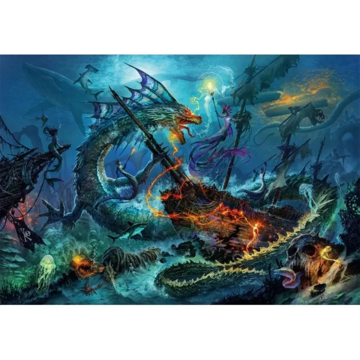 Puzzle Clementoni 3000 piezas - Bajo el Mar