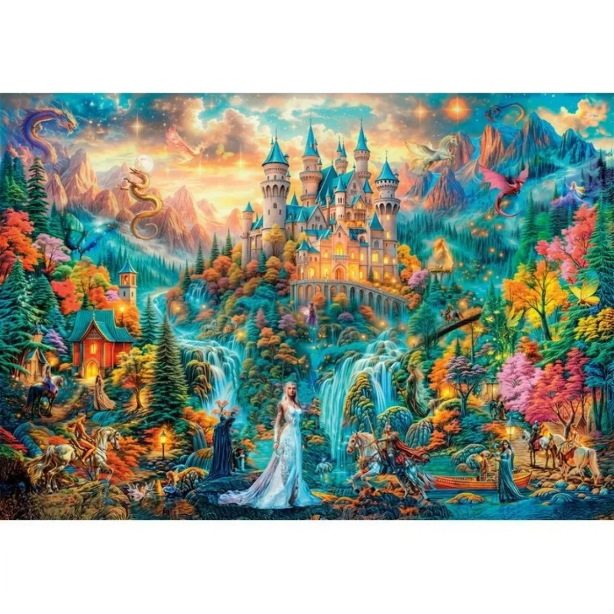 Puzzle Clementoni 2000 piezas - Leyendas del Reino Escondido