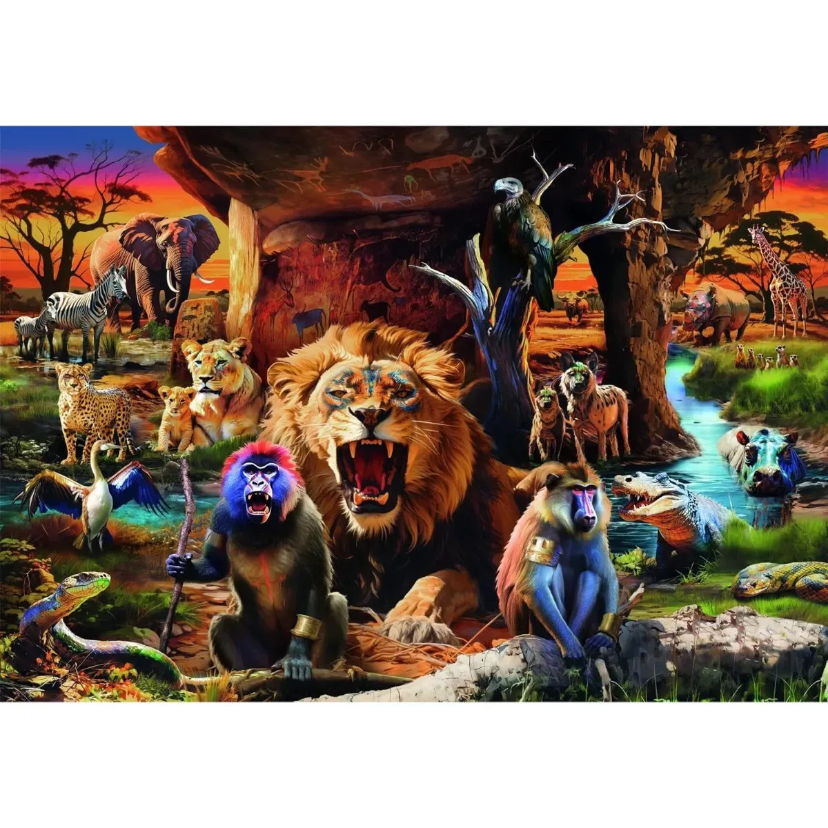 Puzzle Clementoni 1500 piezas - La Sociedad Tribal