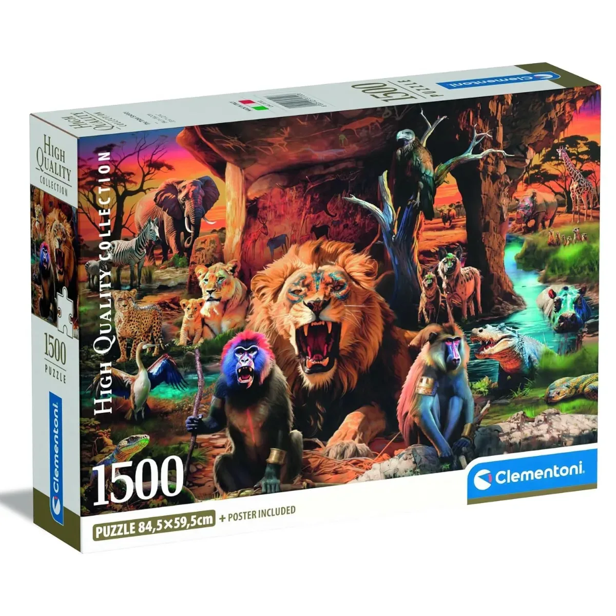 Puzzle Clementoni 1500 piezas - La Sociedad Tribal