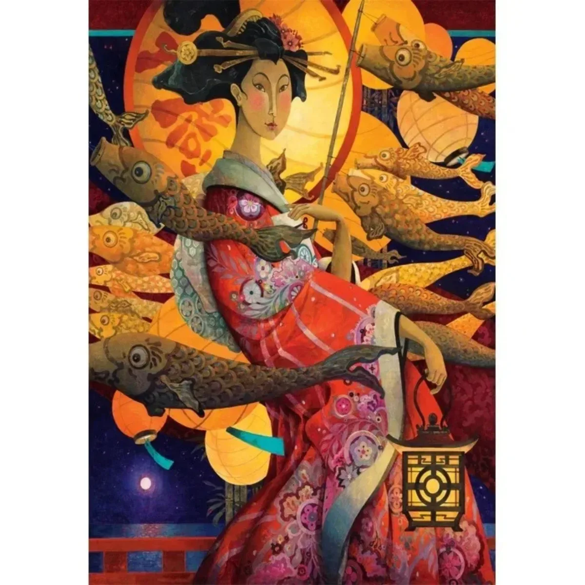 Puzzle Clementoni 1500 piezas - Baile Koinobori
