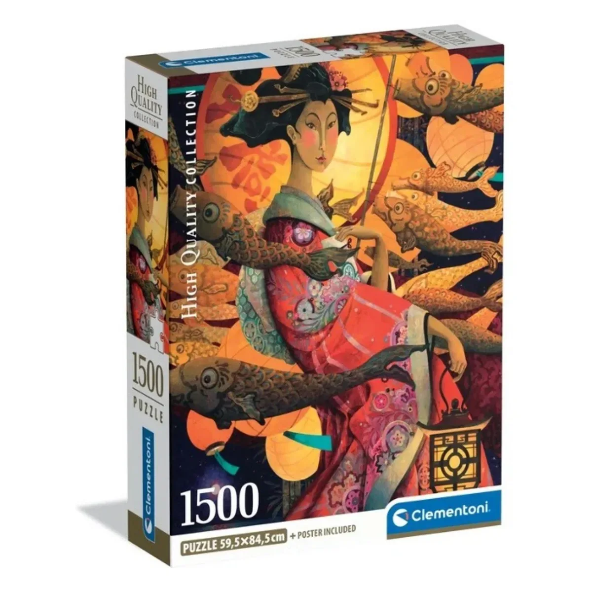 Puzzle Clementoni 1500 piezas - Baile Koinobori