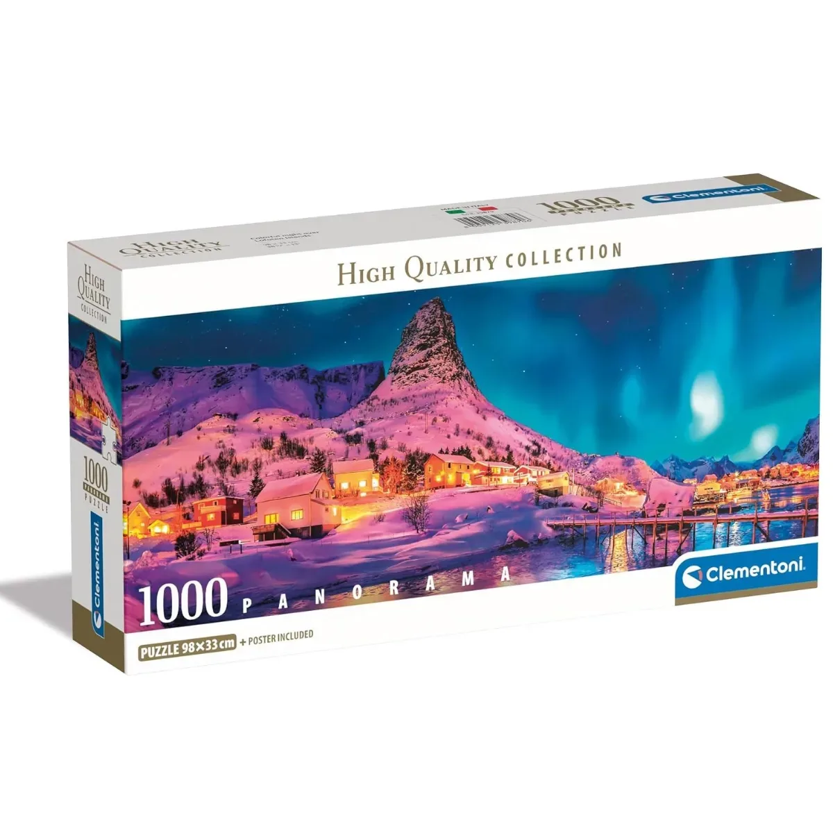 Puzzle Clementoni 1000 piezas - Noche en las Islas Lofoten