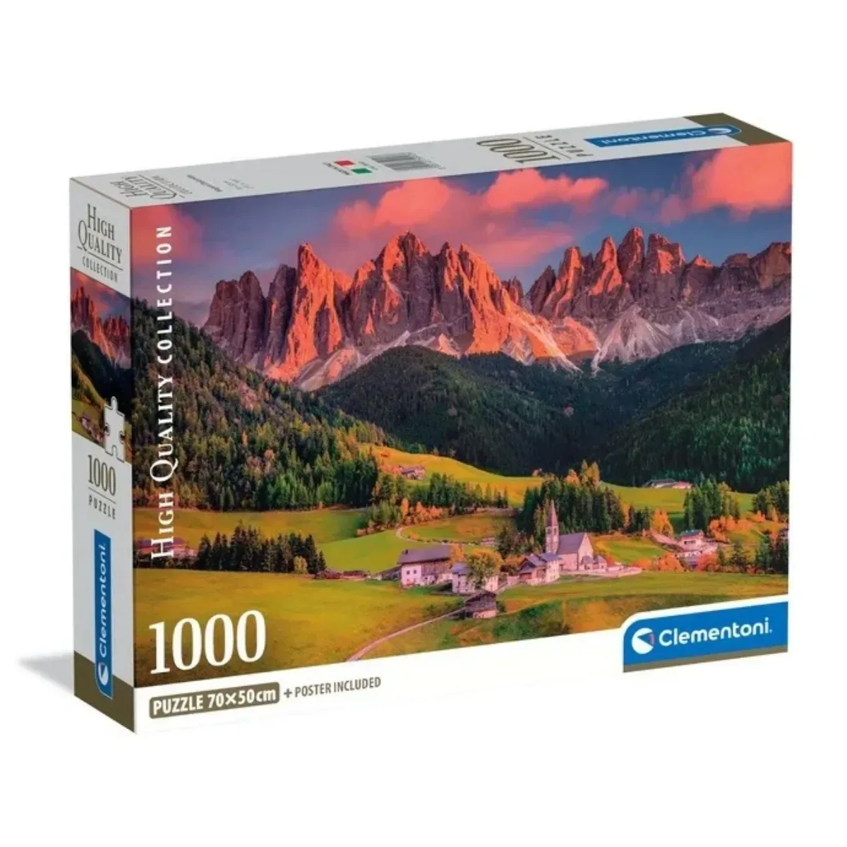 Puzzle Clementoni 1000 piezas - Dolomitas Mágicas