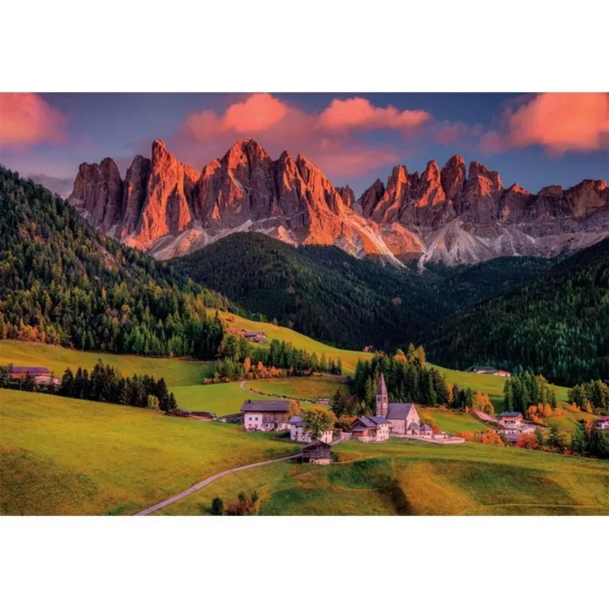 Puzzle Clementoni 1000 piezas - Dolomitas Mágicas