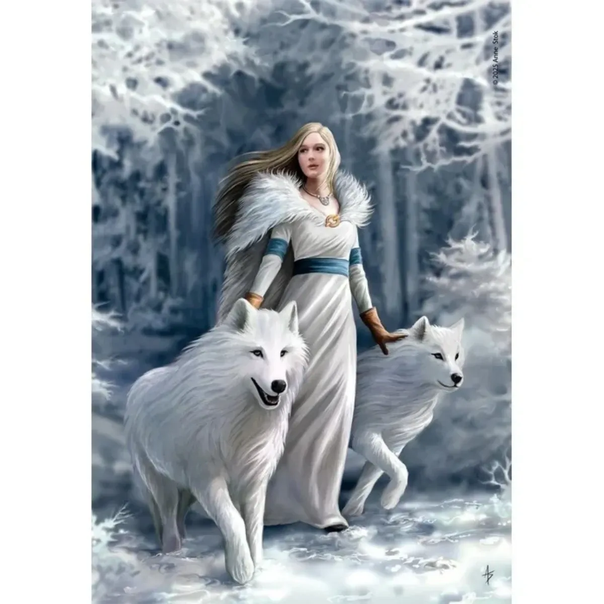Puzzle Clementoni 1000 piezas - Anne Stokes Guardianes de Invierno