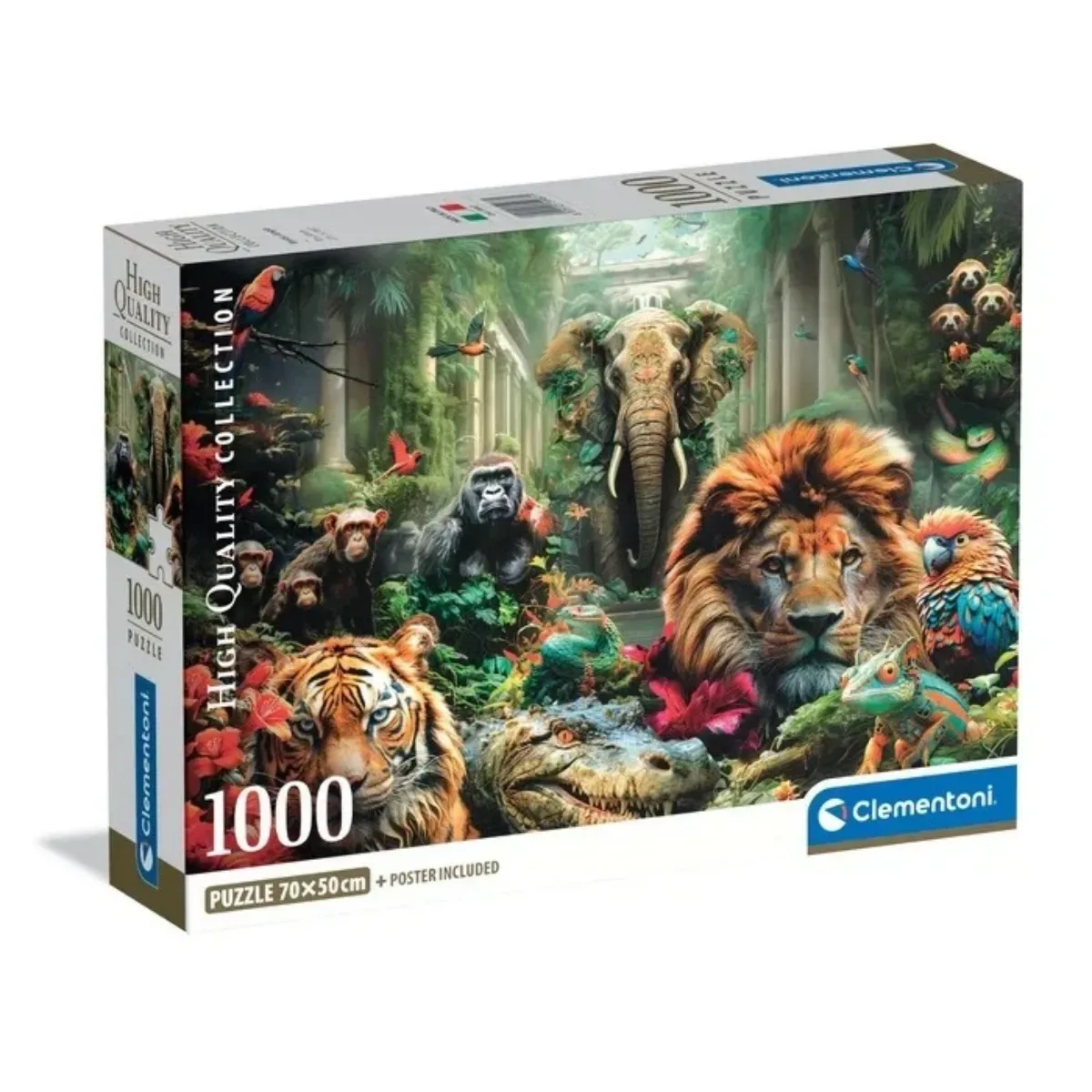 Puzzle Clementoni 1000 piezas - Jungla Mística
