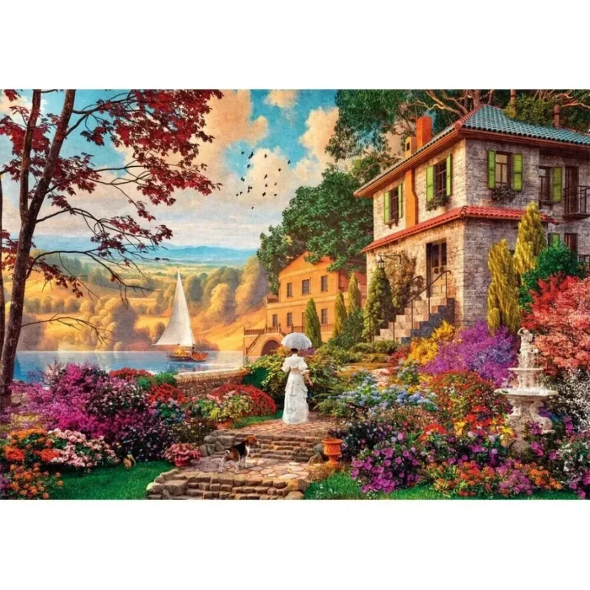 Puzzle Clementoni 500 piezas - Paseo Victoriano