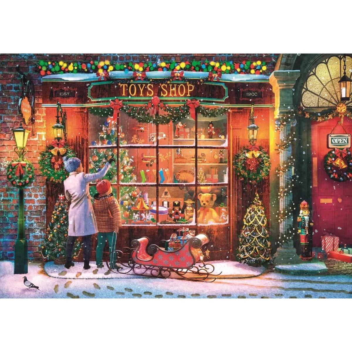 Puzzle Clementoni 500 piezas - Antigua Tienda de Juguetes