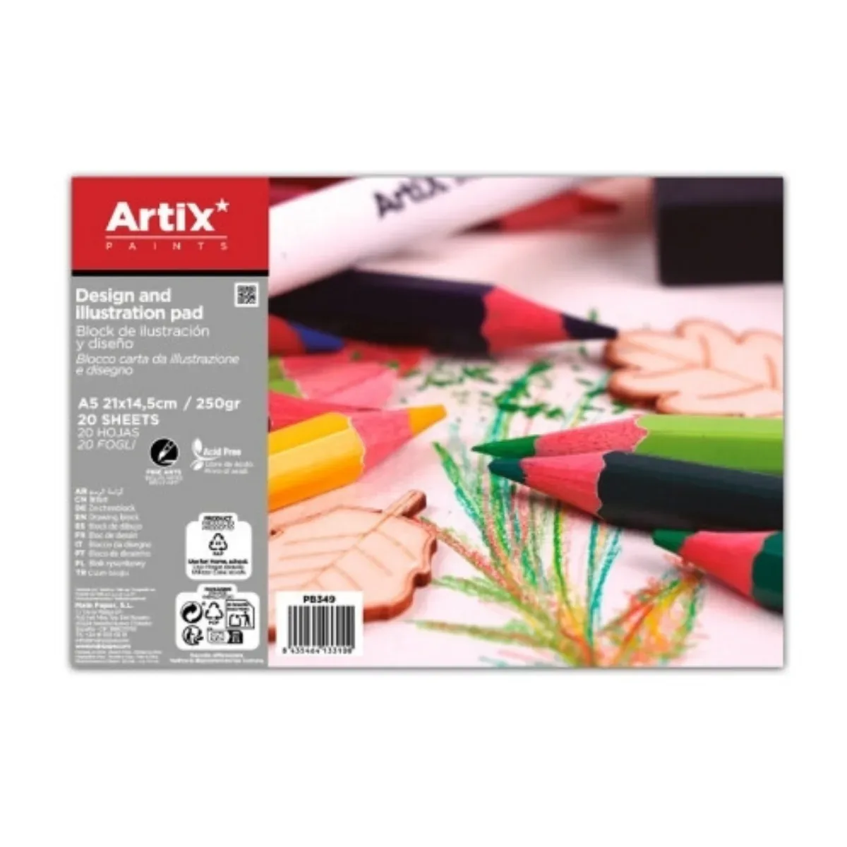 Block de Acuarela A5 250g