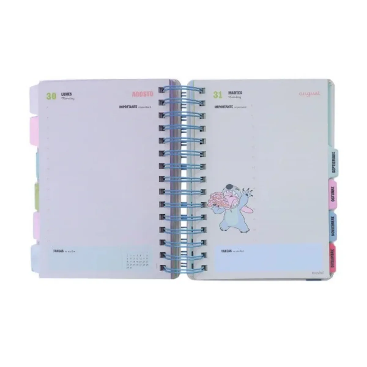 Agenda Diaria 2027 Stitch - Mooving