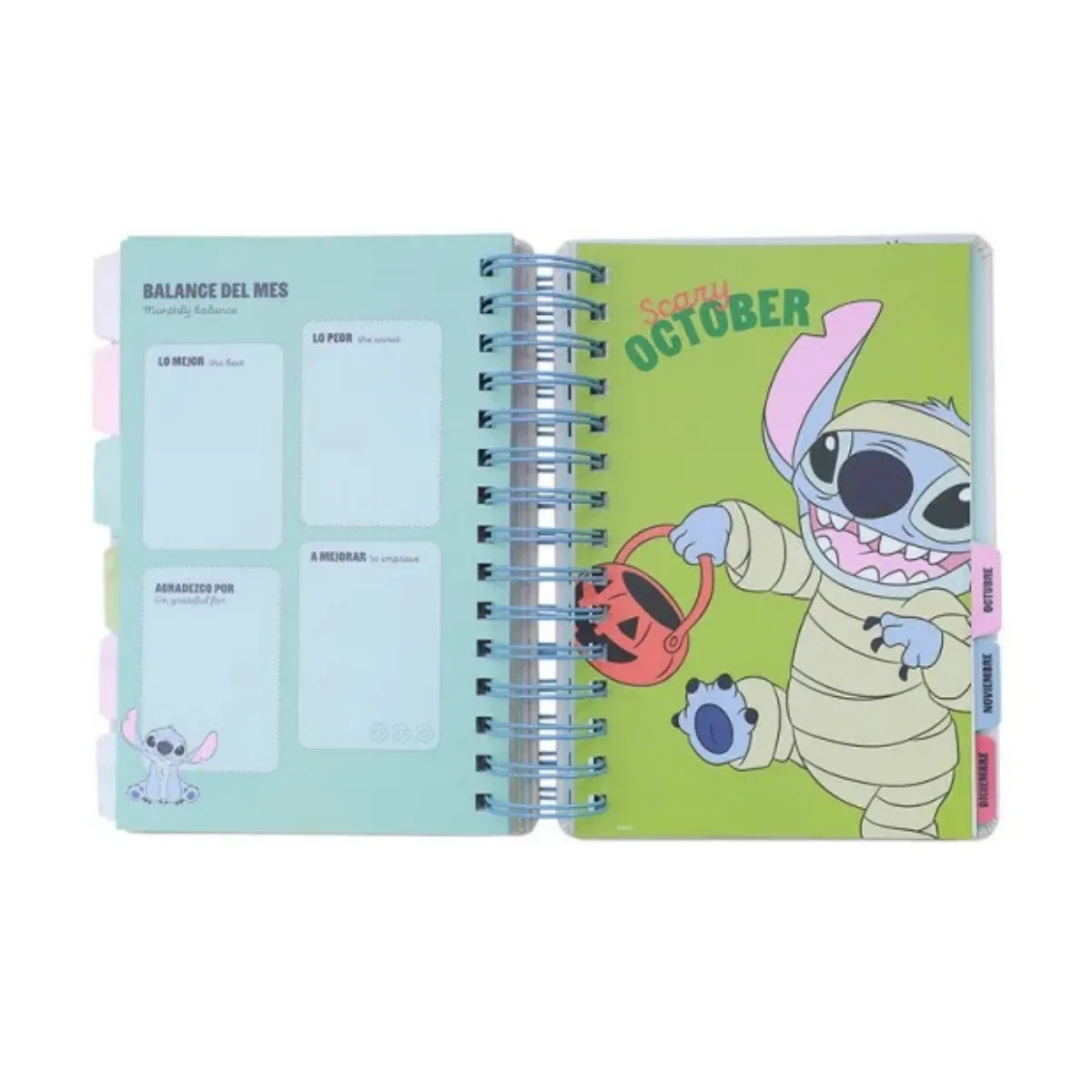 Agenda Diaria 2027 Stitch - Mooving